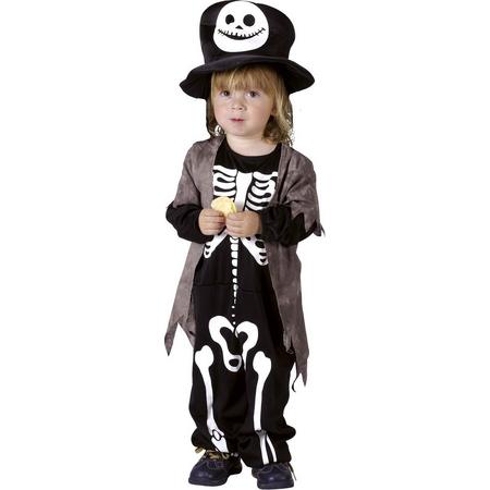 Verkleedkleding - Halloween - Skelet - 3/4 jaar